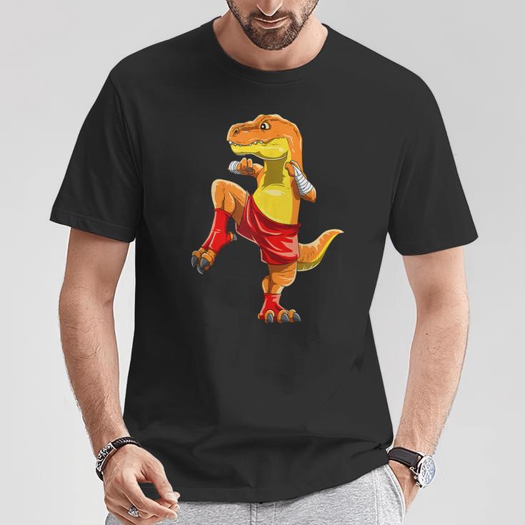 Muay Thai T-Rex Thai Boxing T-Shirt Unique Gifts
