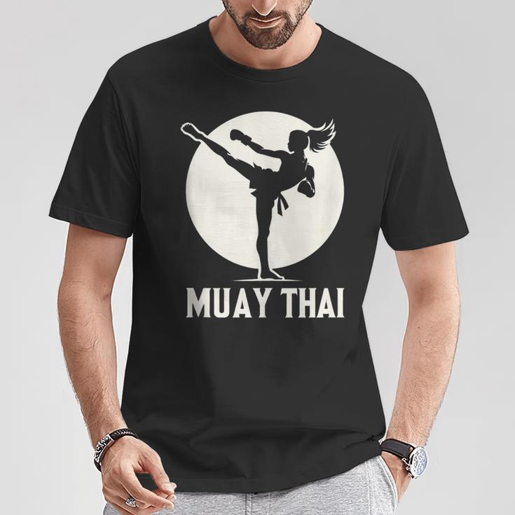 Muay Thai Woman Image T-Shirt Unique Gifts Muay Thai Woman Image T-Shirt Unique Gifts