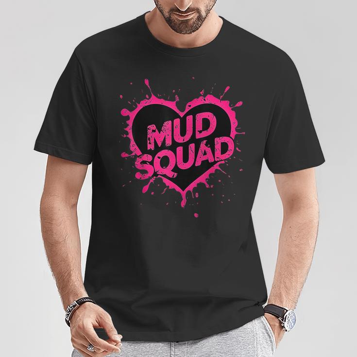 Mud Runquad Girls Muddy Running Atv Team T-Shirt Lustige Geschenke
