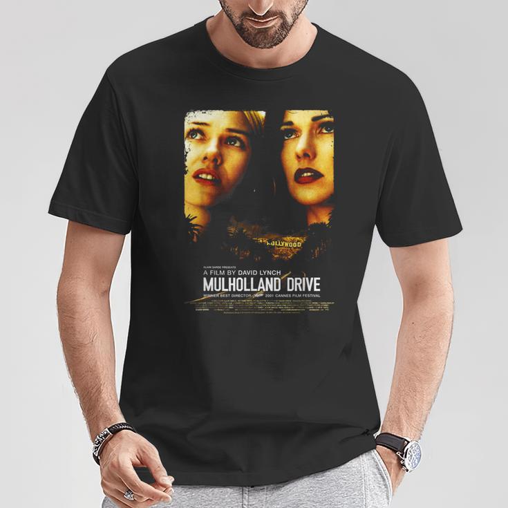Mulholland Drive David Lynch Filmposter T-Shirt Lustige Geschenke