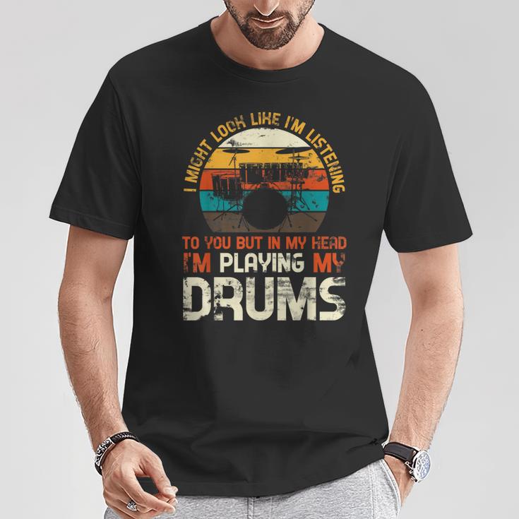 Musician Drummer Music Lover Drum Kit T-Shirt Unique Gifts Musician Drummer Music Lover Drum Kit T-Shirt Unique Gifts