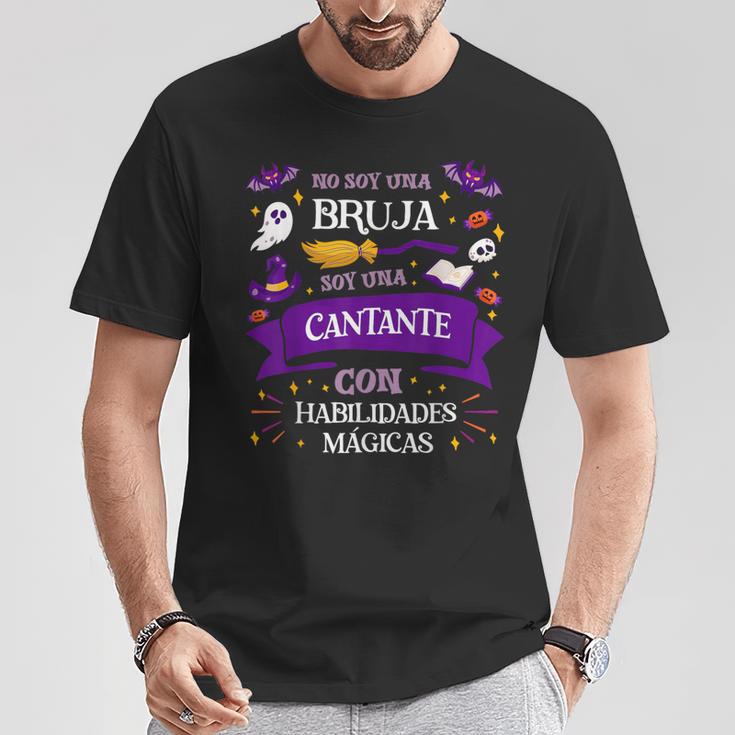 Nooy Una Brujaoy Una Cantante Regalo Para Cantante Camiseta unisex Regalos divertidos