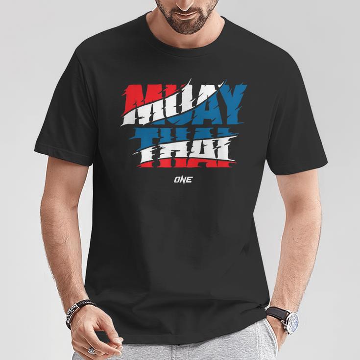 Official ONE Muay Thai Flag T-Shirt Unique Gifts