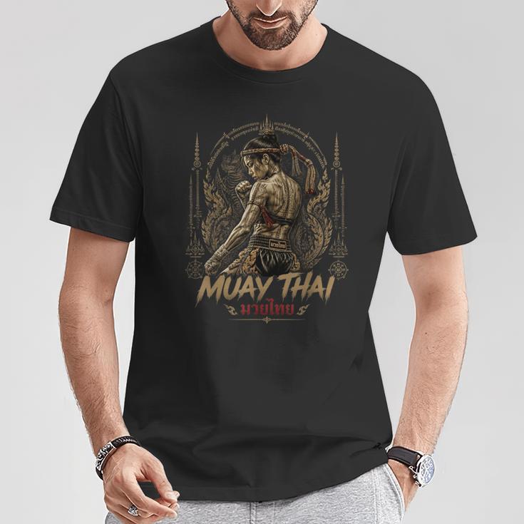 Old School Muay Thai Student Thai Boxing Fighter T-Shirt Unique Gifts Old School Muay Thai Student Thai Boxing Fighter T-Shirt Unique Gifts