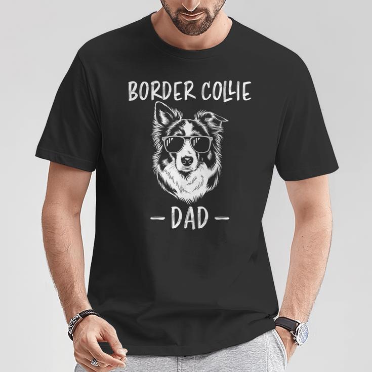 Papá Border Collie Divertido Border Collie Camiseta unisex Regalos divertidos