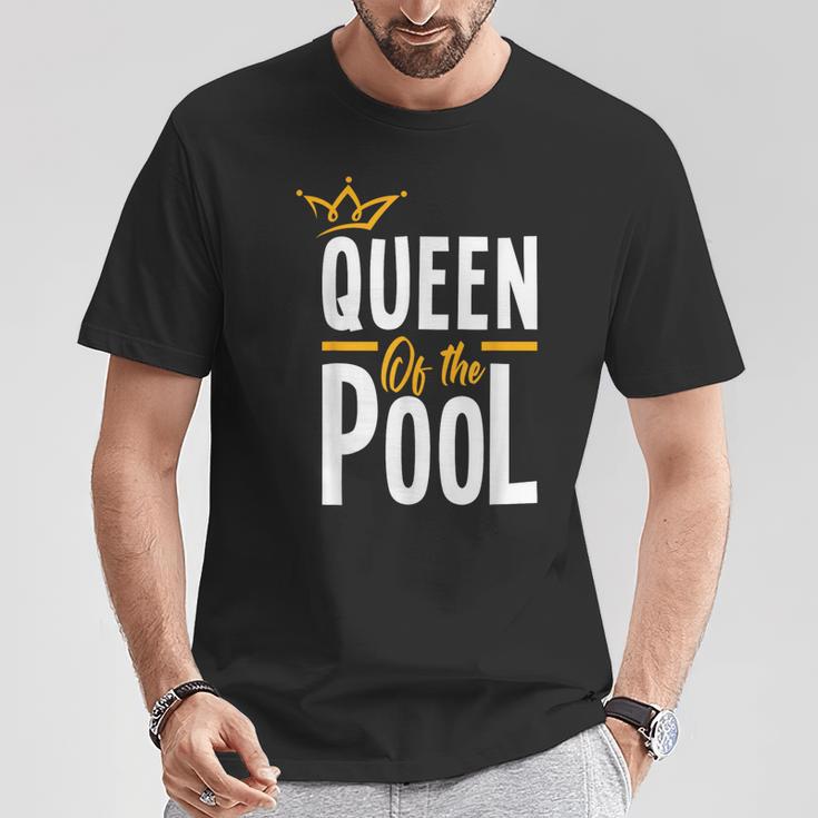 Queen Of The Pool Swimmers Swimming Swimmer T-Shirt Unique Gifts