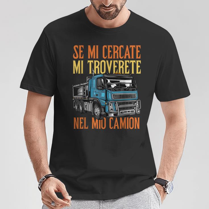 Regalo Camionista Camion Divertente Papà Maglietta Regalos divertidos