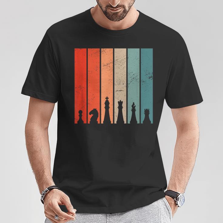Rétro Échecs D'échecs D'échecs D'échecs D'échecs D'échecs T-Shirt Cadeaux drôles