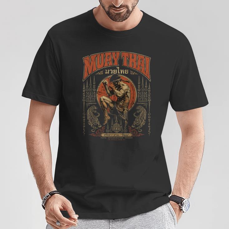 Retro Nak Muay Muay Thai Fighter Thai Boxing Gym T-Shirt Unique Gifts Retro Nak Muay Muay Thai Fighter Thai Boxing Gym T-Shirt Unique Gifts