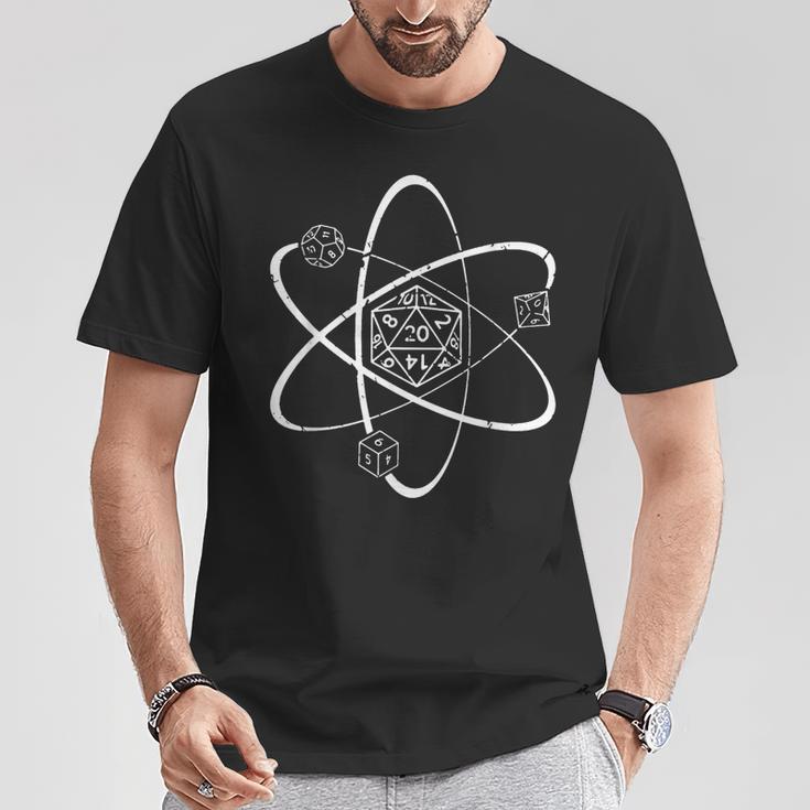 Rpg Jeu De Dés 20 Faces T-Shirt Cadeaux drôles