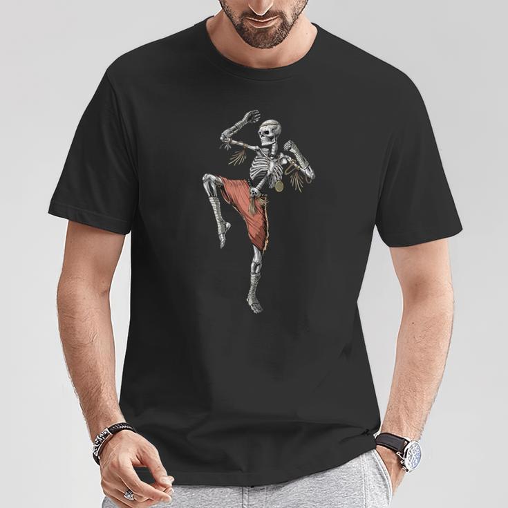 Skeleton Muay Thai Boxing Karate Kickboxing Martial Arts T-Shirt Unique Gifts Skeleton Muay Thai Boxing Karate Kickboxing Martial Arts T-Shirt Unique Gifts