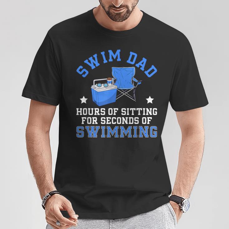 Swim Dad Of A Swimmer Dad Swim Father Swimming Dad T-Shirt Unique Gifts Swim Dad Of A Swimmer Dad Swim Father Swimming Dad T-Shirt Unique Gifts