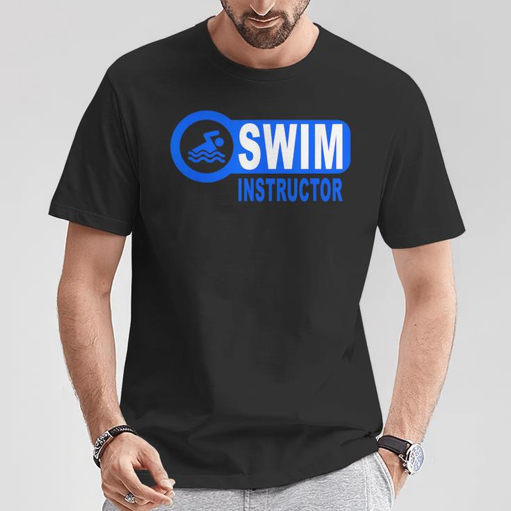 Swim Instructor Swimming Teacher Classes T-Shirt Unique Gifts