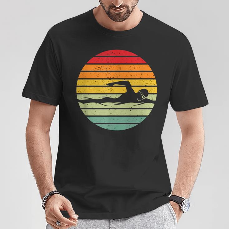 Swimming & Water Sport Vintage For Swimmers & Swim Coaches T-Shirt Unique Gifts Swimming & Water Sport Vintage For Swimmers & Swim Coaches T-Shirt Unique Gifts