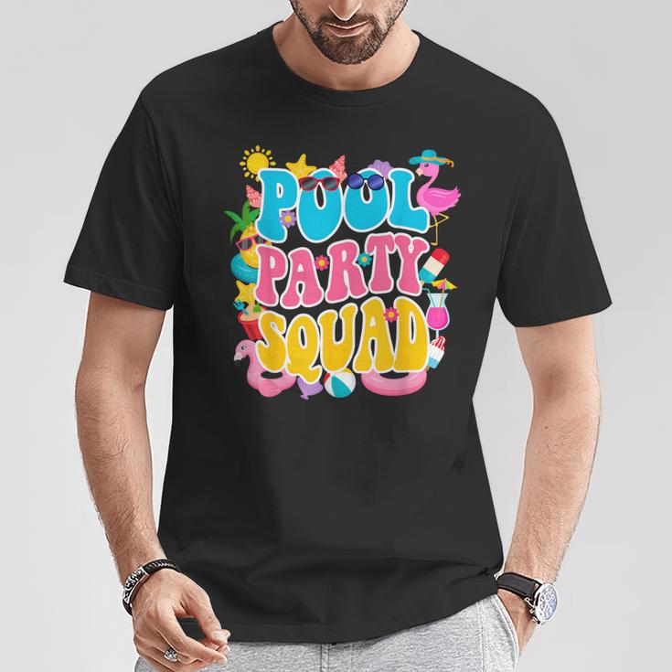 Swimming Pool Party Squad Beach Pool Party Matching Beach T-Shirt Unique Gifts Swimming Pool Party Squad Beach Pool Party Matching Beach T-Shirt Unique Gifts