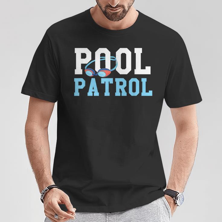 Swimming Swimmer Swim Pool Patrol Coach Dad T-Shirt Unique Gifts Swimming Swimmer Swim Pool Patrol Coach Dad T-Shirt Unique Gifts