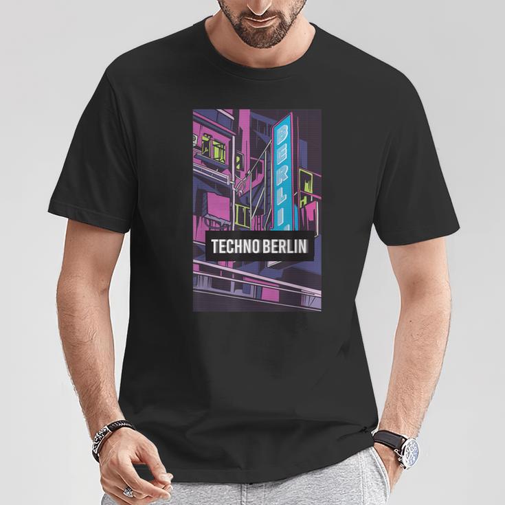 Techno Berlínubsuelo Rave City Idea De Regalo Camiseta unisex Regalos divertidos