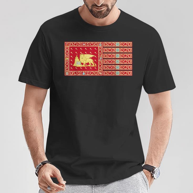 Venecia Italia Banderaenezia Italia Banner Camiseta unisex Regalos divertidos