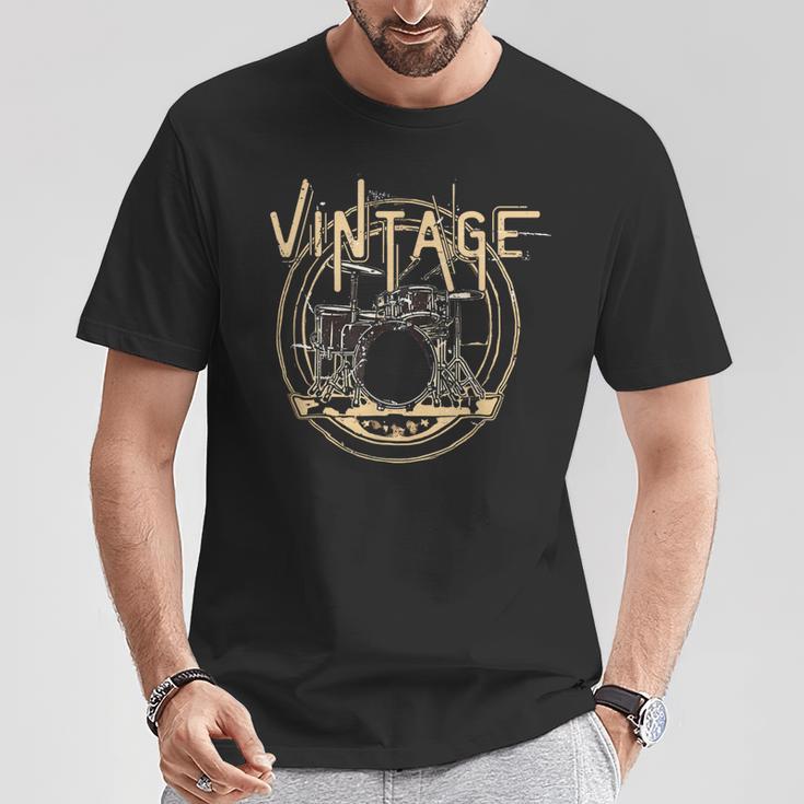 Vintage Drum Kit T-Shirt Unique Gifts Vintage Drum Kit T-Shirt Unique Gifts