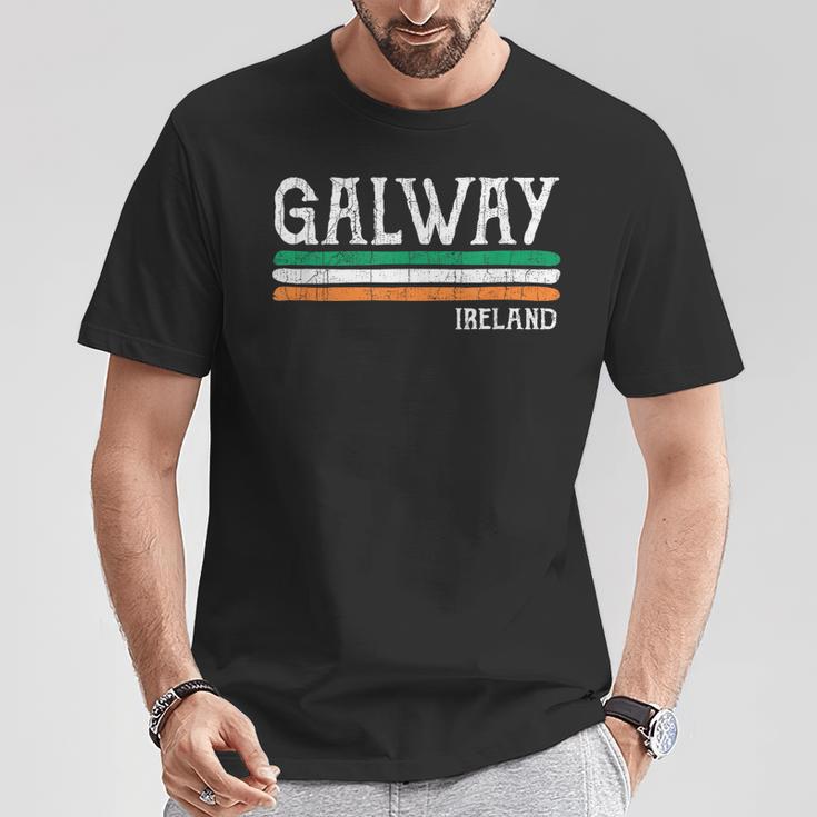 Vintage Galway Irlanda Irlandés Camiseta unisex Regalos divertidos