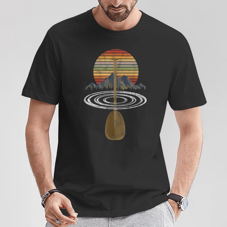 Vintage Retro Canoe Paddle & Mountains Rafting T-Shirt Unique Gifts Vintage Retro Canoe Paddle & Mountains Rafting T-Shirt Unique Gifts