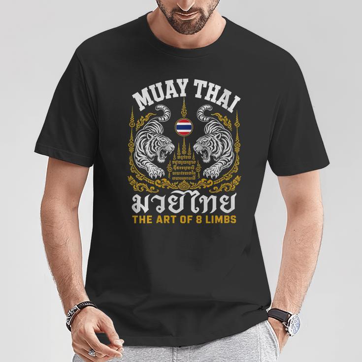 Women's Muay Thai The Art Of 8 Limbs Martial Arts Tigers T-Shirt Unique Gifts Women's Muay Thai The Art Of 8 Limbs Martial Arts Tigers T-Shirt Unique Gifts