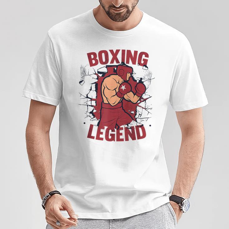 Boxing Legend Professional Boxer Muay Thai Boxing T-Shirt Unique Gifts Boxing Legend Professional Boxer Muay Thai Boxing T-Shirt Unique Gifts
