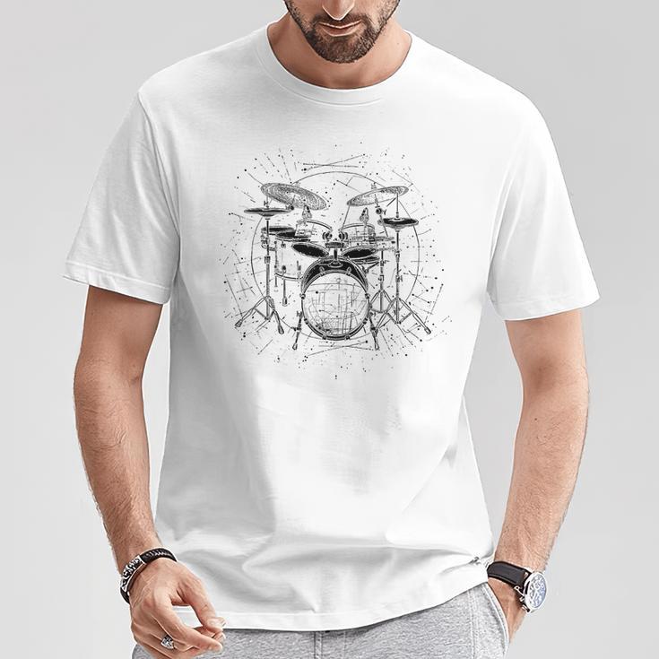 Drum Kit Premium Tri-Blend T-Shirt Unique Gifts Drum Kit Premium Tri-Blend T-Shirt Unique Gifts