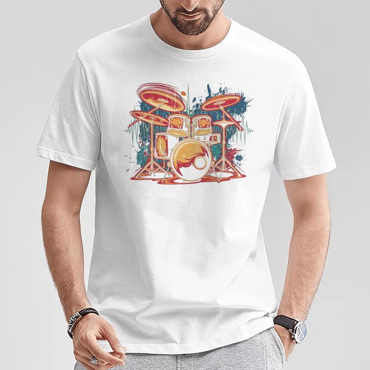 Dynamic Drum Kit For Drummers And Rock Music Lovers Sweatshirt T-Shirt Unique Gifts Dynamic Drum Kit For Drummers And Rock Music Lovers Sweatshirt T-Shirt Unique Gifts