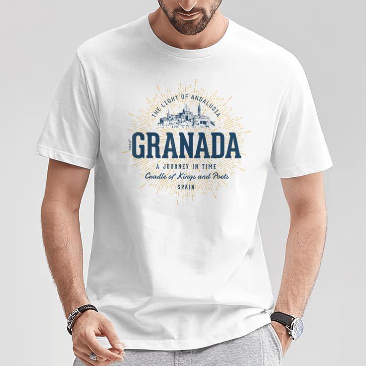 España Estilo Retro Granadaintage Camiseta unisex Regalos divertidos