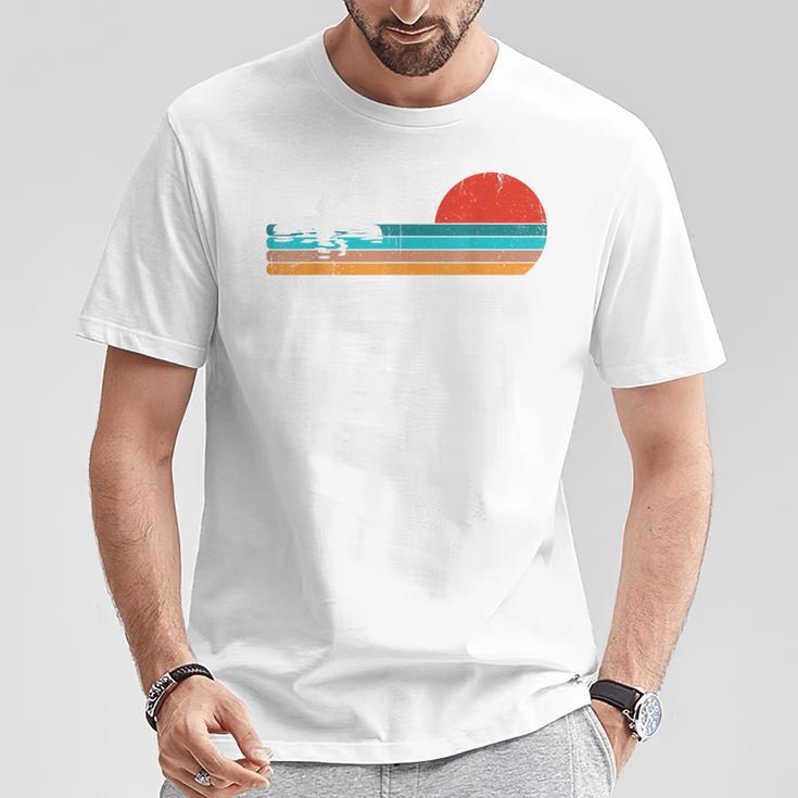 Paddling Canoe Retro Vintage For Canoeists And Paddle T-Shirt Unique Gifts