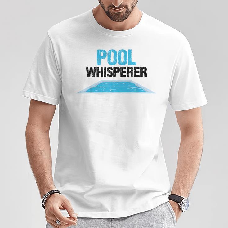 Pool Guy For Swimming Pool Boy And Pool Cleaner T-Shirt Unique Gifts