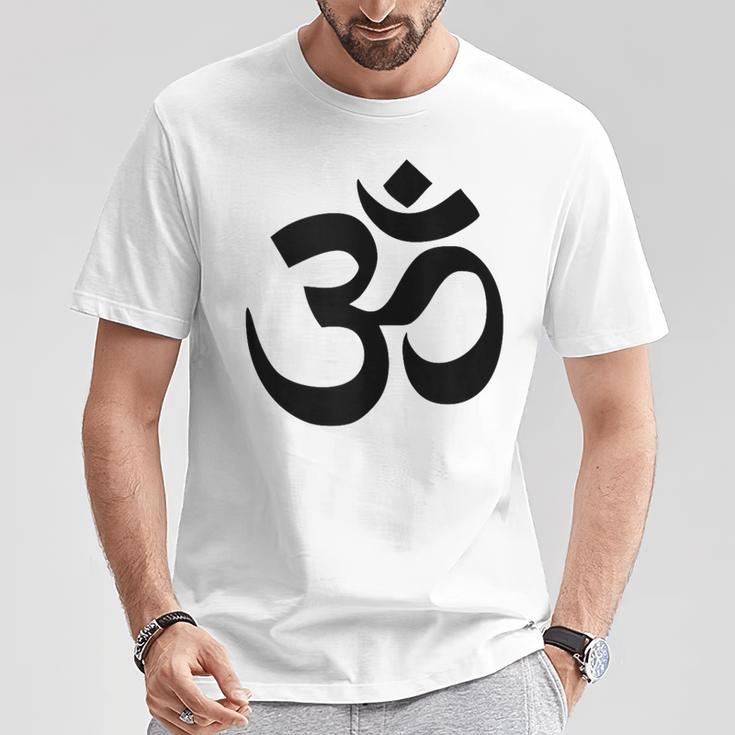 Símbolo Om Budista In Mangas Camiseta unisex Regalos divertidos
