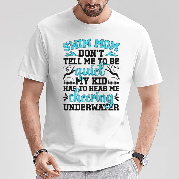 Swim Mom Swimming Mama Of A Swimmer Mom Swim Mother T-Shirt Unique Gifts Swim Mom Swimming Mama Of A Swimmer Mom Swim Mother T-Shirt Unique Gifts