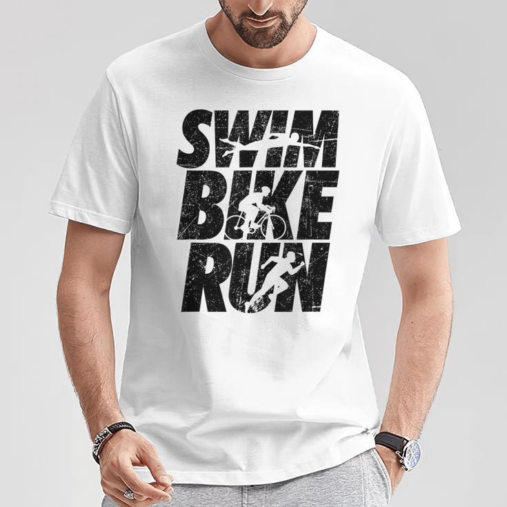 Swimming Cycling Running Triathlon Running Swimming T-Shirt Unique Gifts Swimming Cycling Running Triathlon Running Swimming T-Shirt Unique Gifts