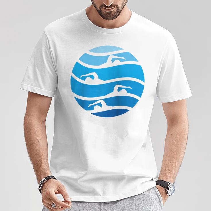 Swimming Freestyle Raglan Baseball Tee T-Shirt Unique Gifts Swimming Freestyle Raglan Baseball Tee T-Shirt Unique Gifts