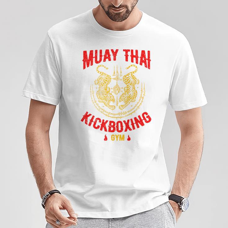 Tiger Muay Thai Kickboxing Gym MMA Training T-Shirt Unique Gifts Tiger Muay Thai Kickboxing Gym MMA Training T-Shirt Unique Gifts