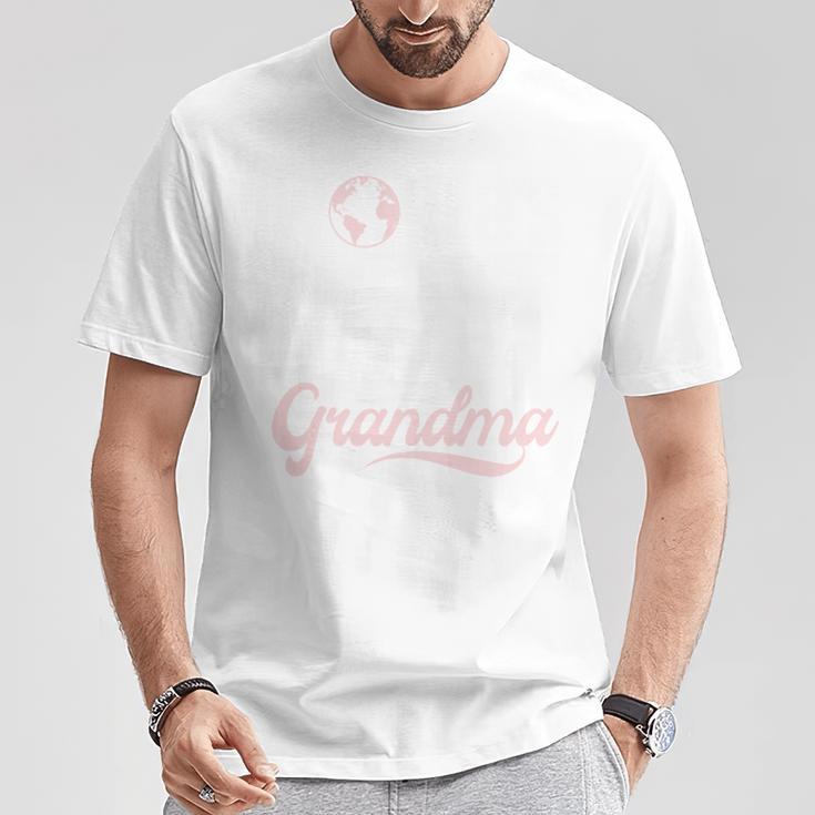 メンズ 世界一のおばあちゃん ドライ Tシャツ 面白い贈り物