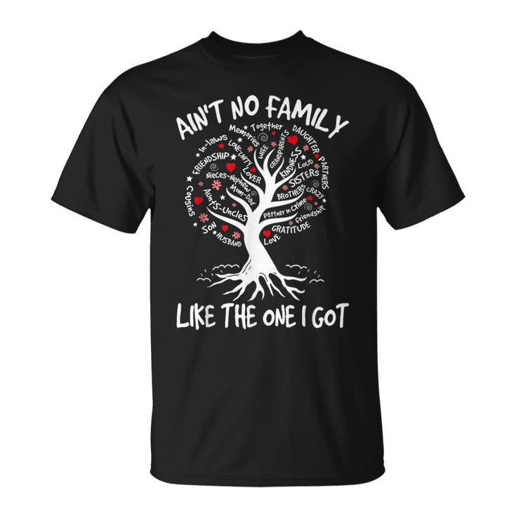Ain't No Family Like The One I Got Matching Family Reunion T-Shirt