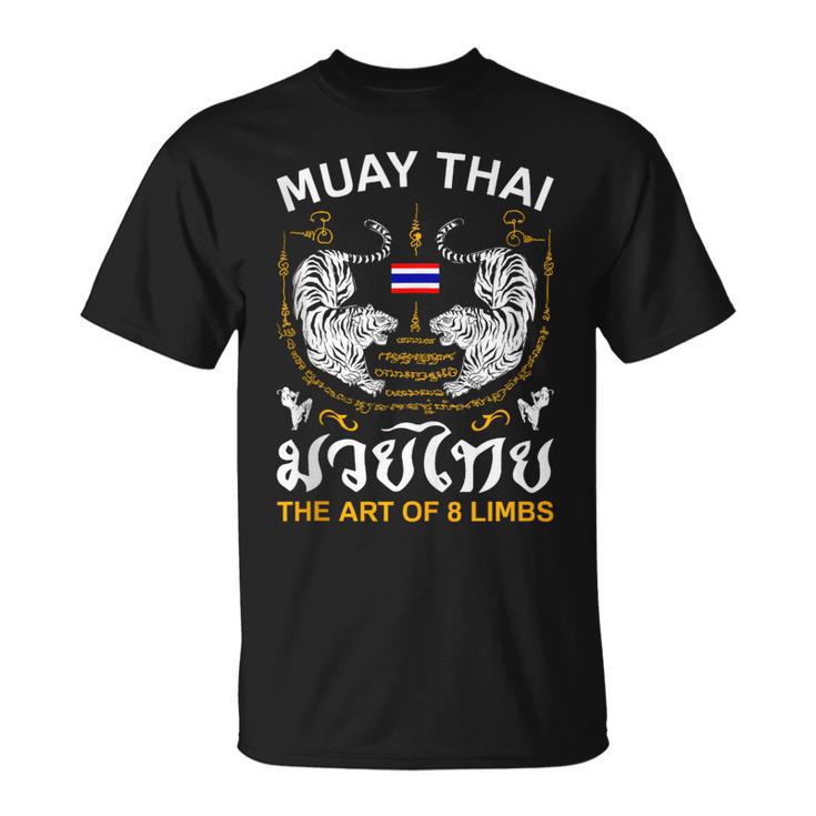 The Art Of 8 Limbs Sak Yant Tiger Muay Thai T-Shirt, trending gift The Art Of 8 Limbs Sak Yant Tiger Muay Thai T-Shirt, trending gift