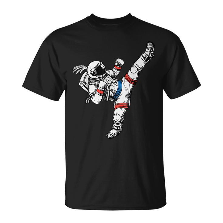 Astronaut Muay Thai Fighter Space Martial Arts Men Women Kid T-Shirt, trending gift
