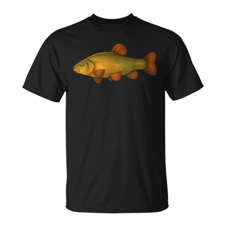 Cadeau Pêche Tanche Pêcheur Poisson D’Eau Douce T-Shirt