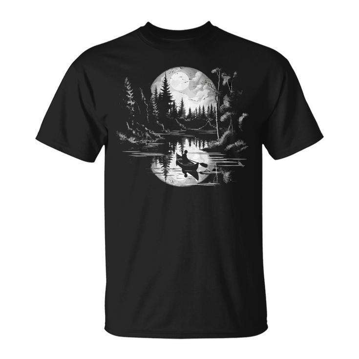 Canoe Canadian Canoeists Nature Canoe T-Shirt, trending gift