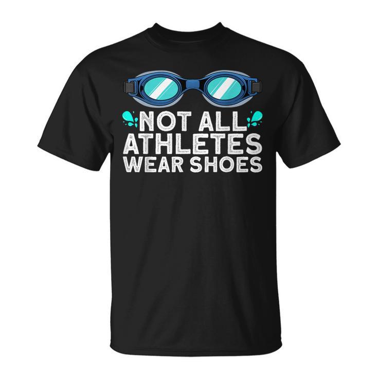 Cool Swimming For Men Women Swimmer Swim Instructor Goggles T-Shirt