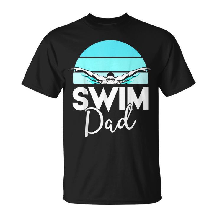 Dad Father School Swimming Meet Swimmer Swimmer T-Shirt, trending gift