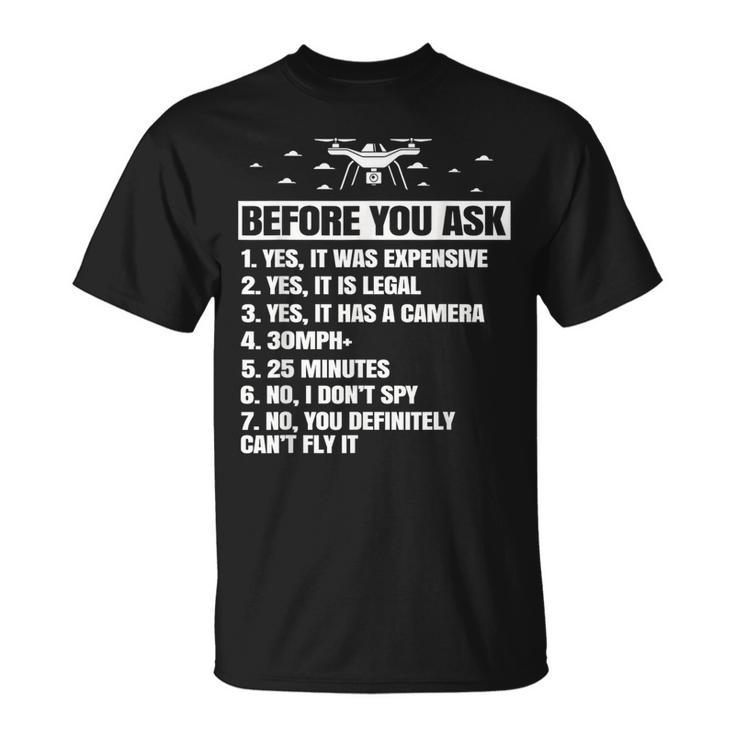 Drone Para Multicopter Boy Hombres Niños Fpv Pilot Camiseta unisex