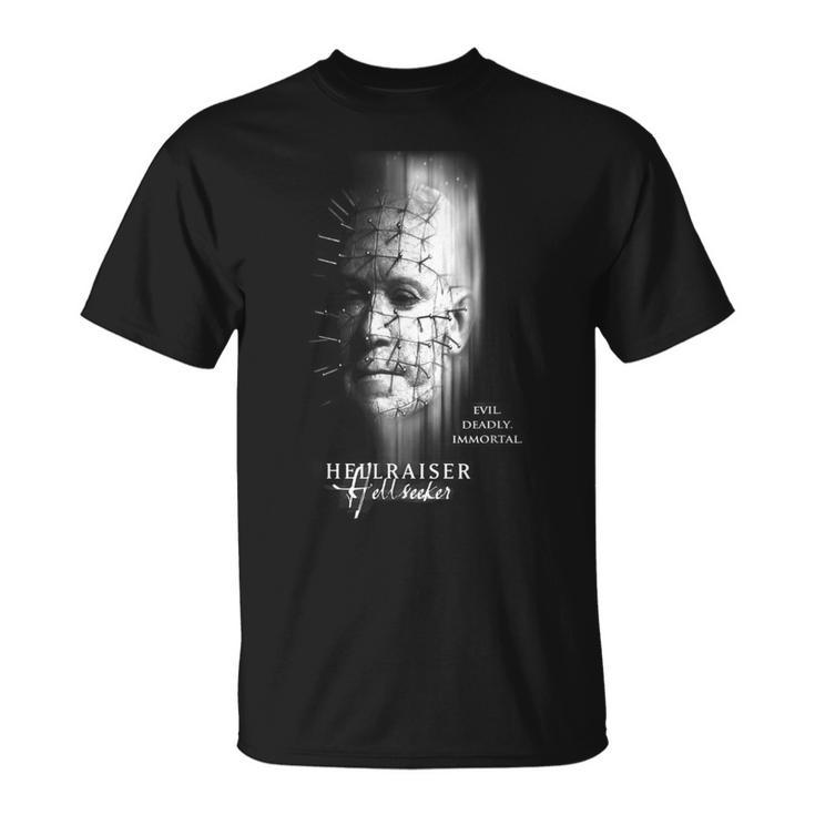 Hellseekeri Puzzle Película De Terror Papl14584 Camiseta unisex