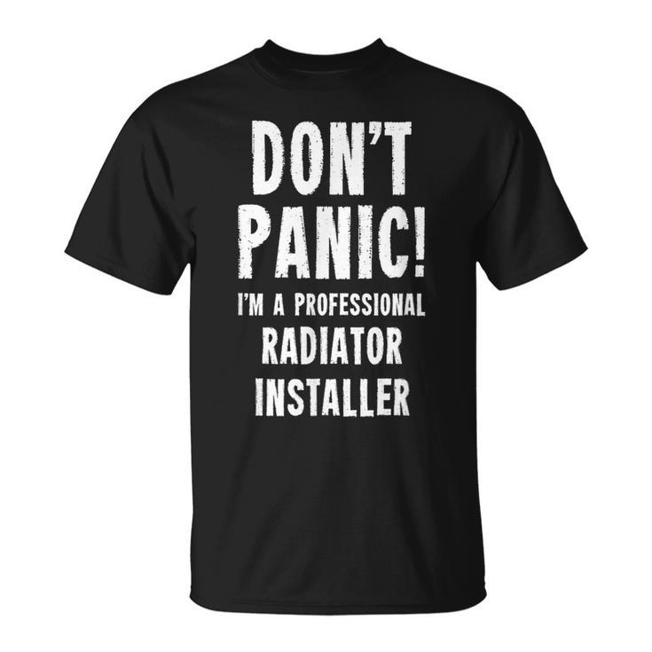 Installateur De Radiateur T-Shirt