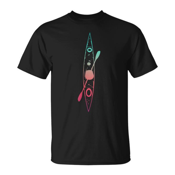 Kayak Lover Kayaking Canoe Paddling Water Sport Cute Kayaker T-Shirt