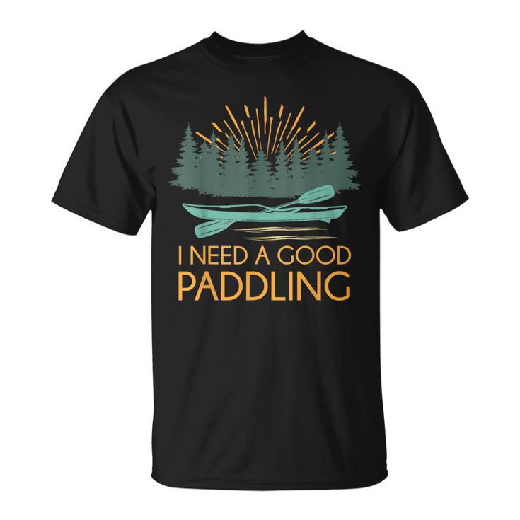 Kayaking Outdoor Water Sports Canoeing Paddle Kayak T-Shirt, trending gift